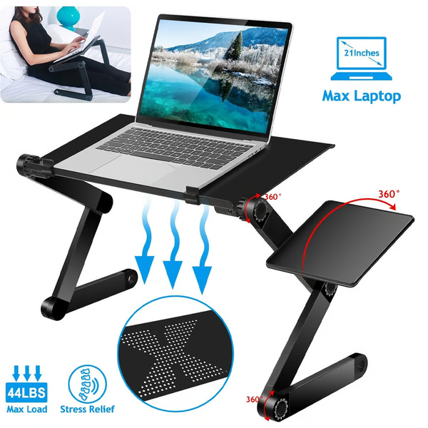 Maliben | 360° Ergonomic Laptop Stand – FlexStand