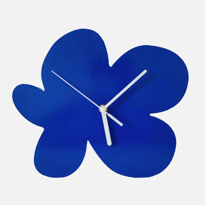 Maliben | Small Blue Geometric Wall Clock