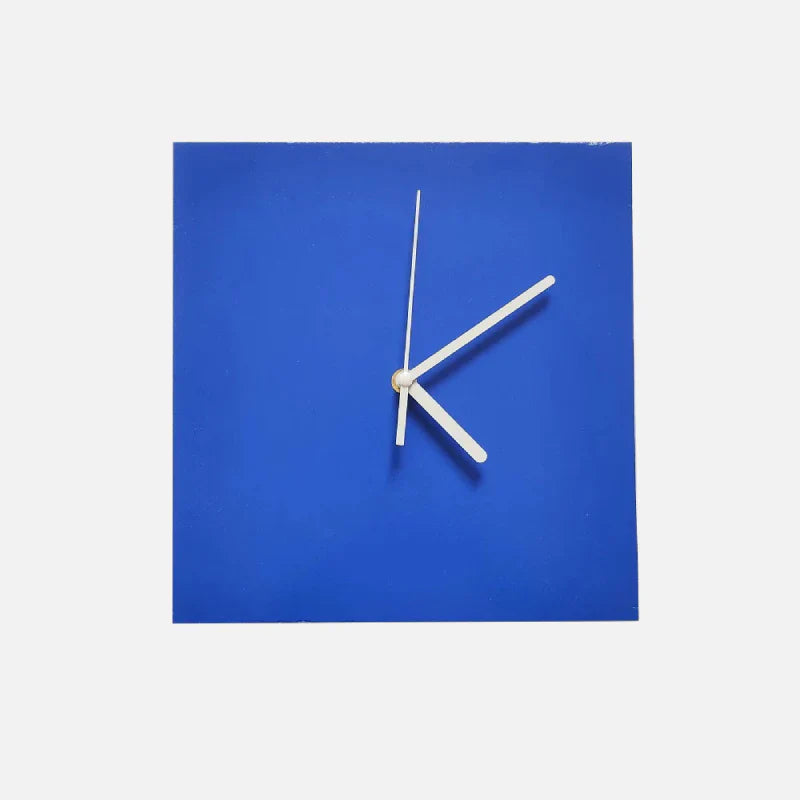Maliben | Small Blue Geometric Wall Clock