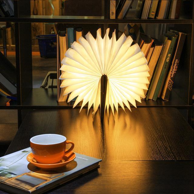 Maliben | Wood Book Led Lamp
