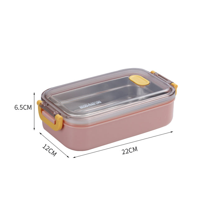 Maliben | Insulated Bento Lunch Box | Superior Temperature Retention & Multi-Compartment Design For Office, School & On-The-Go Meals