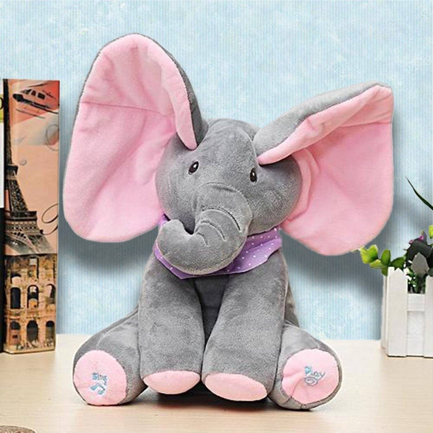 MAliben | Peek-a-Boo Elephant Plush Toy