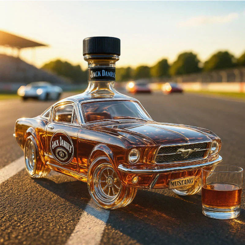 Maliben | Outlawflask | Limited Edition Bronco Whiskey Bottle
