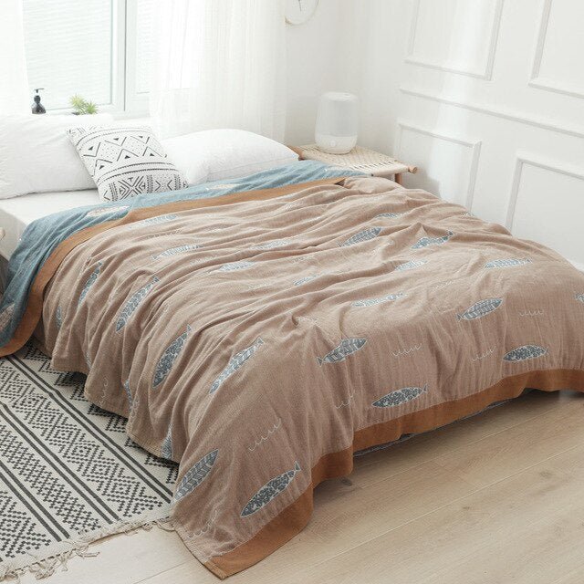 Maliben | Soft Japanese Throw Blanket