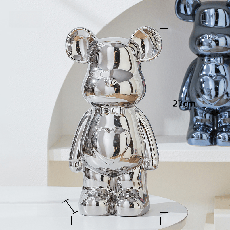 Maliben | Elegant Teddy Bear Figure For Modern Decoration