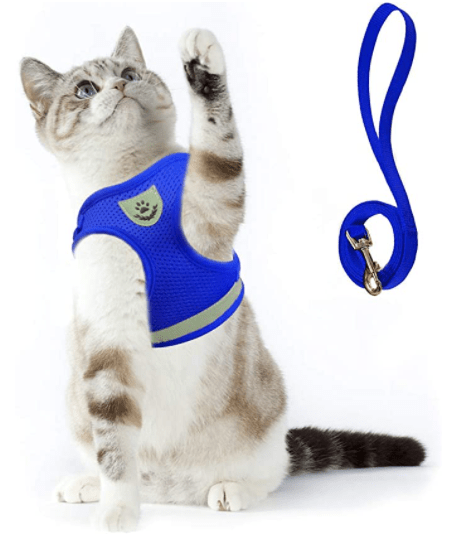 Maliben | ADVENTURE HARNESS – Escape-proof cat harness with leash & reflective elements