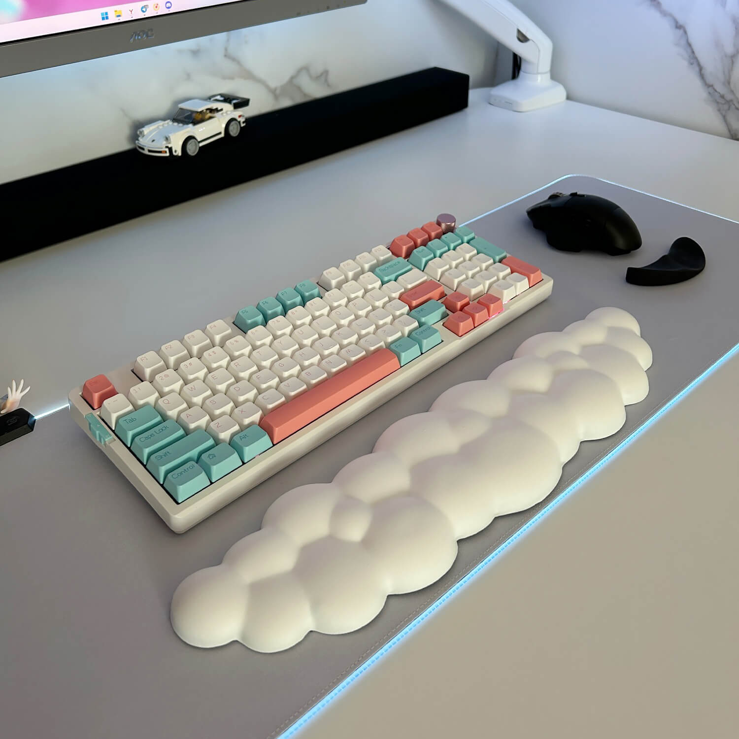 Maliben Cloud-shaped Keyboard & Mouse Wrist Rest