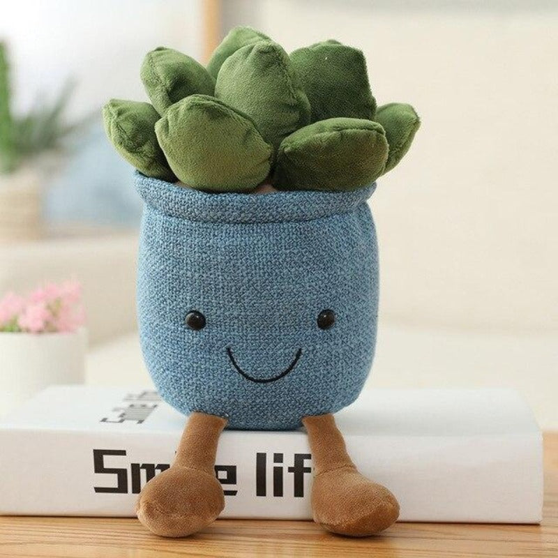 Maliben | Buddy Moonstones Flower Pot Plush