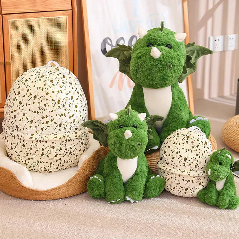 Maliben | Baby Dragon Egg 2-In-1 Plush