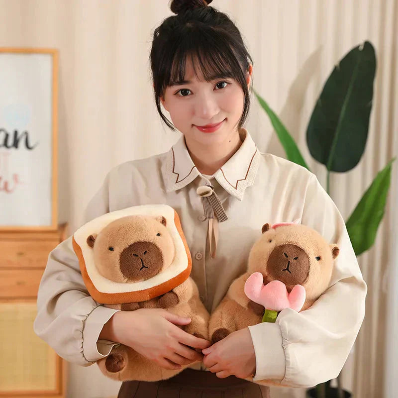 Maliben | Baby Kawaii Capybara Dress-Up Plushies