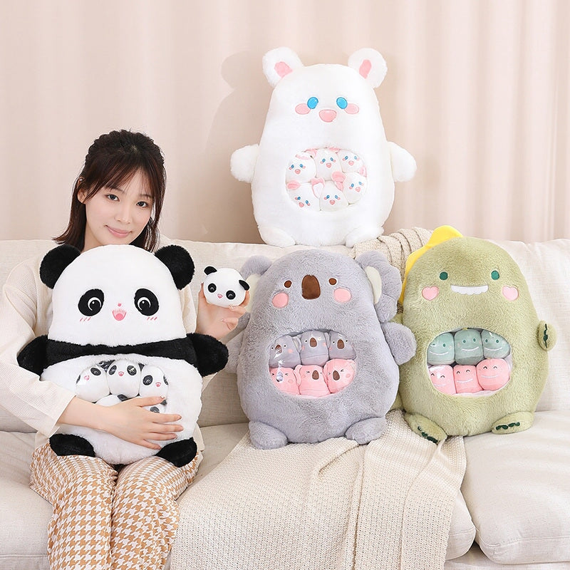 Maliben | Bag Of Koala Dino Bunny Panda Plushie Collection
