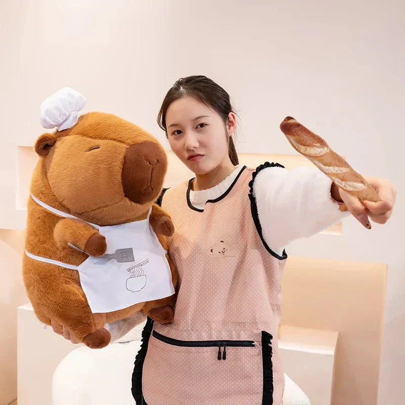 Maliben | Baker And Chef Capybara Plush Collection