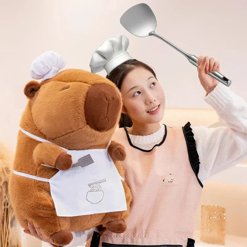 Maliben | Baker And Chef Capybara Plush Collection