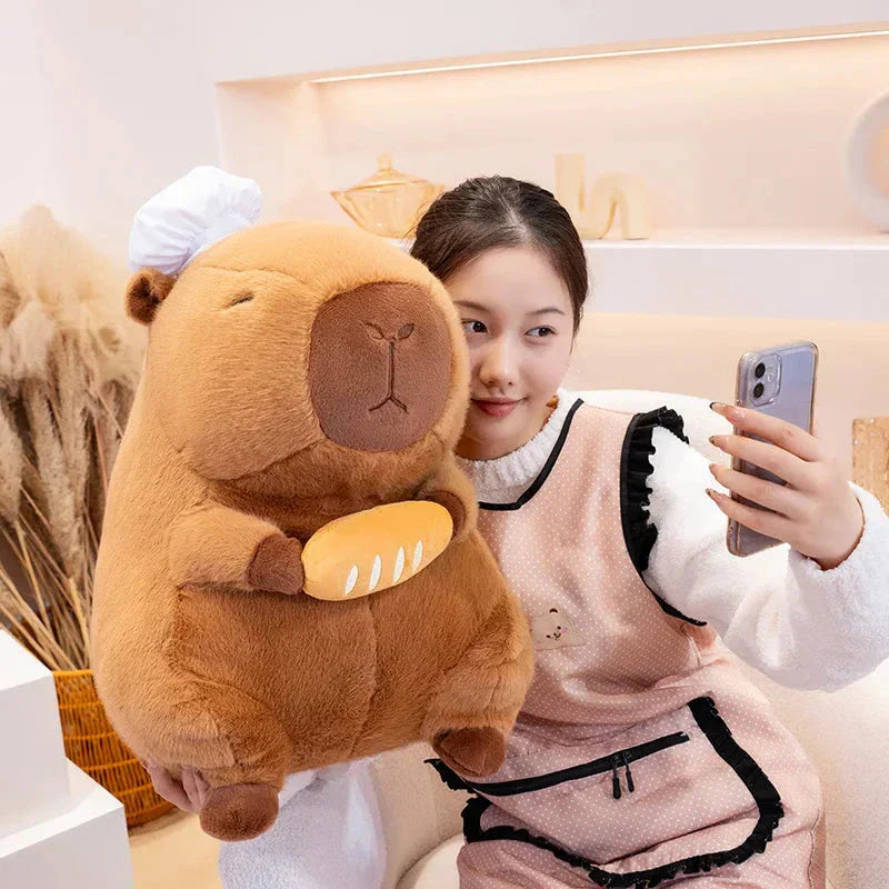 Maliben | Baker And Chef Capybara Plush Collection