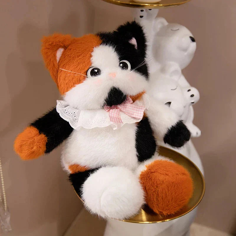 Maliben | Big-Eyed Calico Siamese Cat Plush Friends