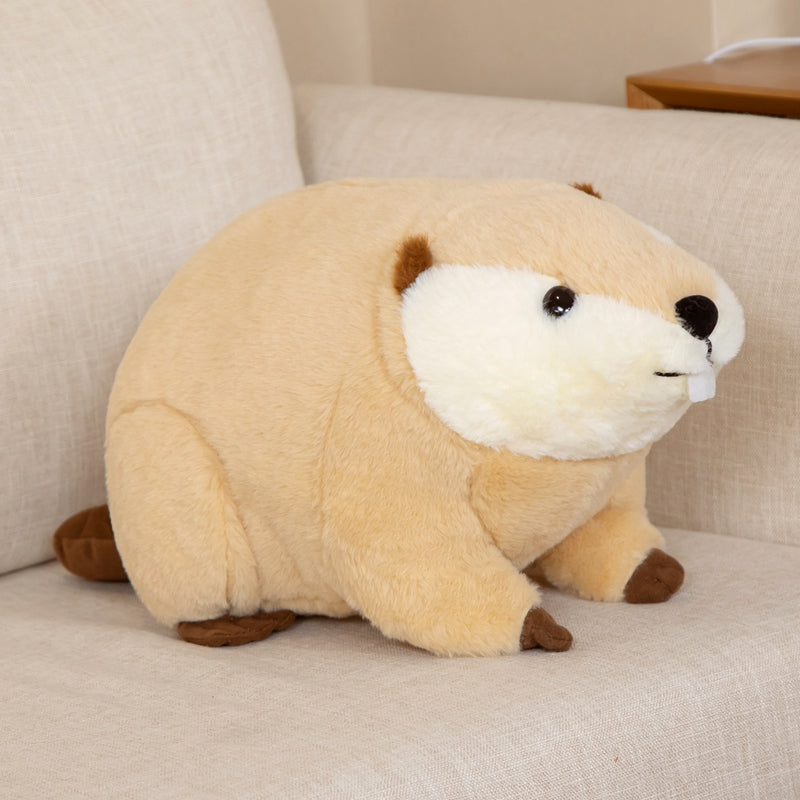 Maliben | Billy & Willy The Fluffy Brown Beaver Plushie