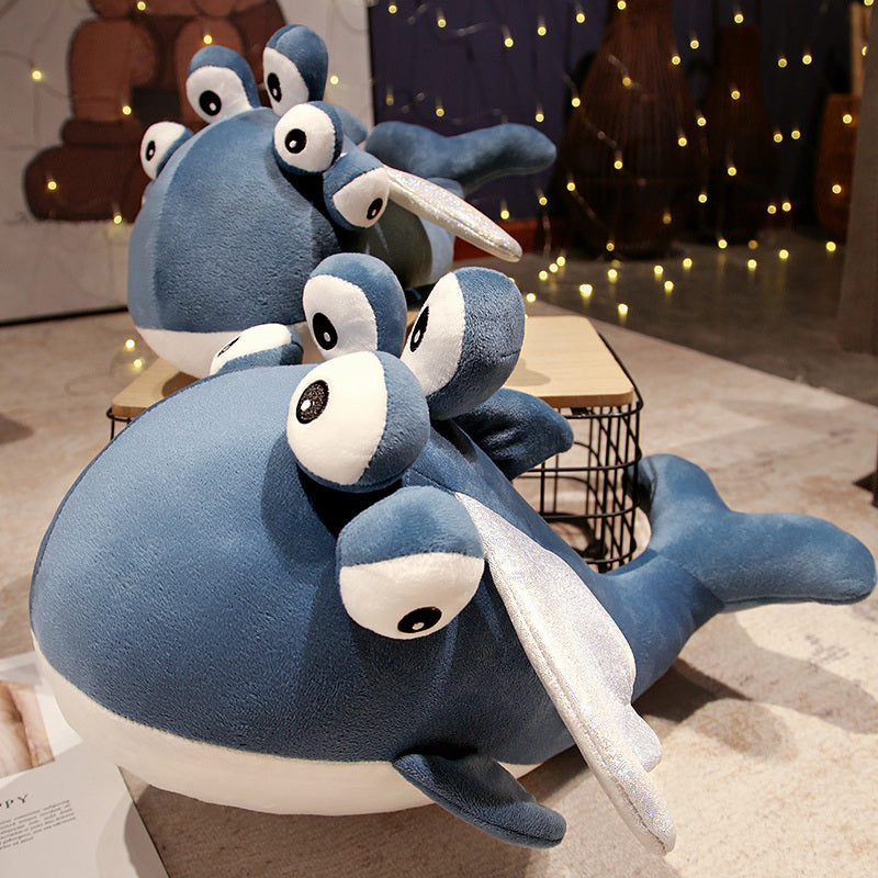 Maliben | Blue Alien Whale With Wings Plushie