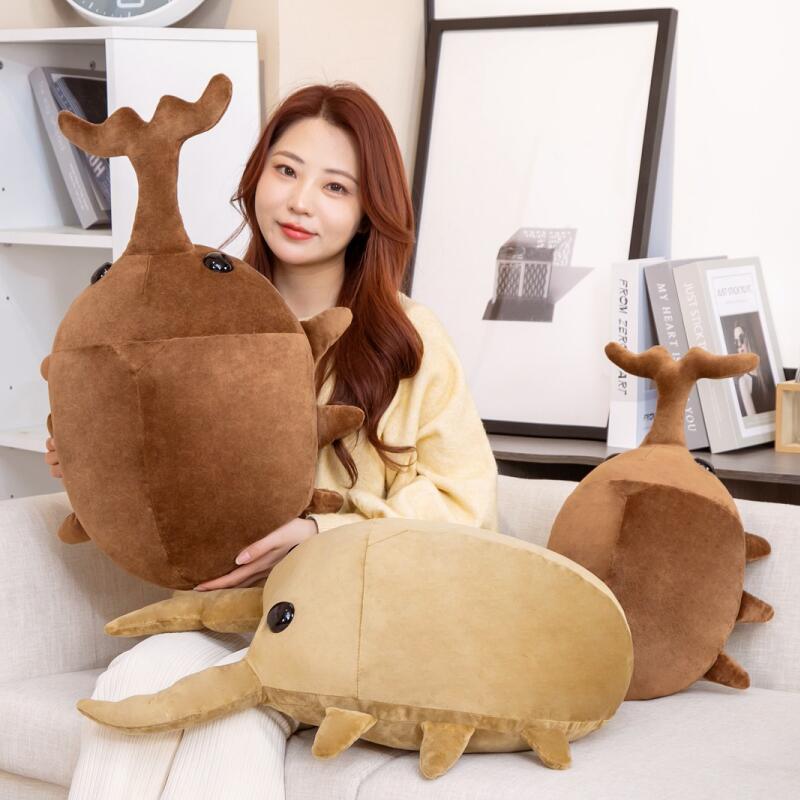 Maliben | Brown Kawaii Dung Beetles Plushies