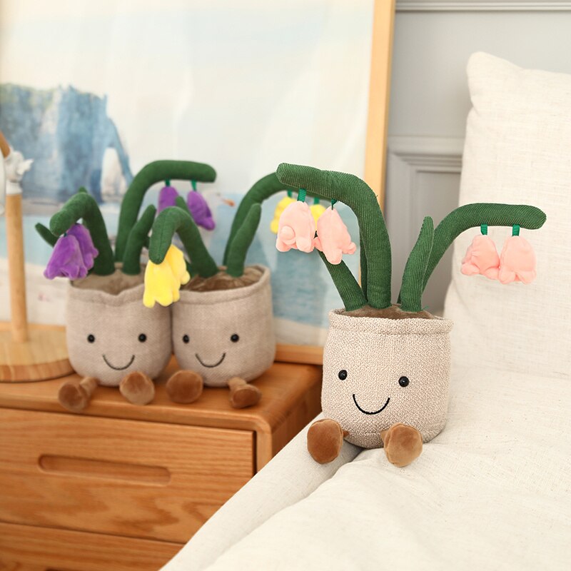 Maliben | Fuzzy Fella Flower Pot Plush