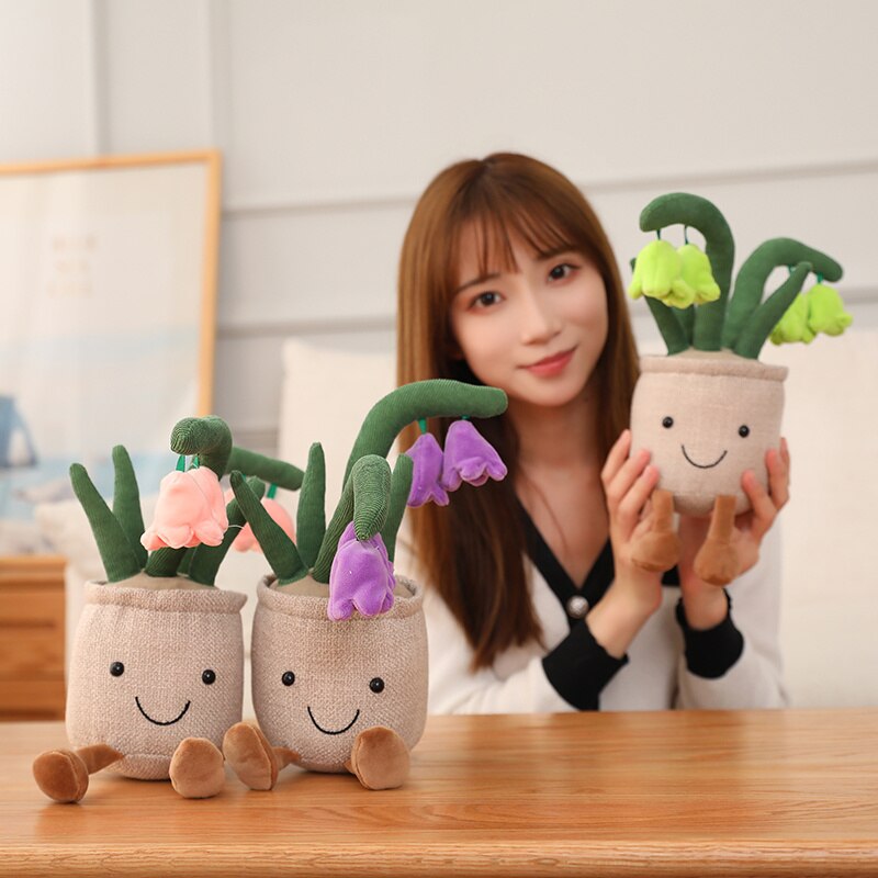 Maliben | Fuzzy Fella Flower Pot Plush
