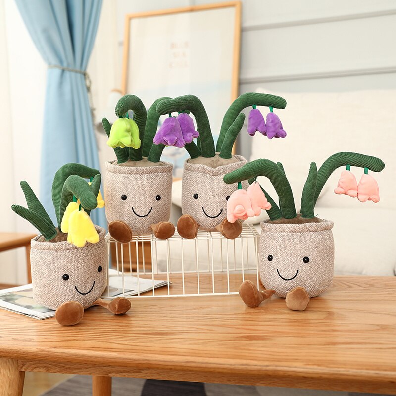 Maliben | Fuzzy Fella Flower Pot Plush