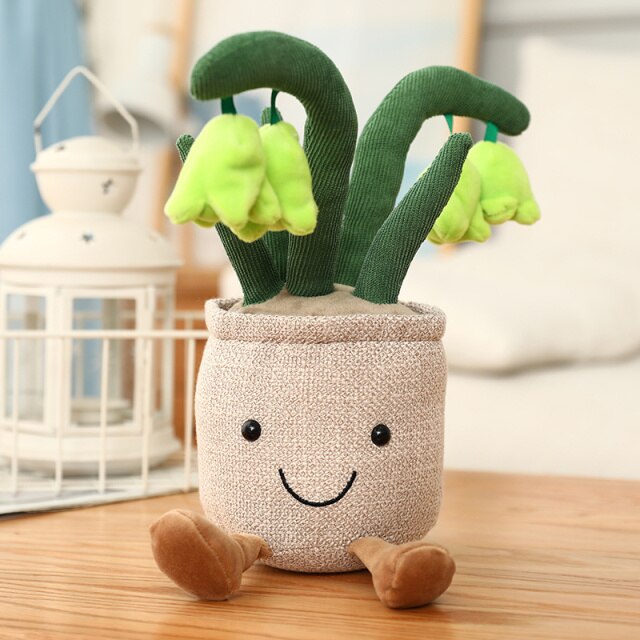 Maliben | Fuzzy Fella Flower Pot Plush