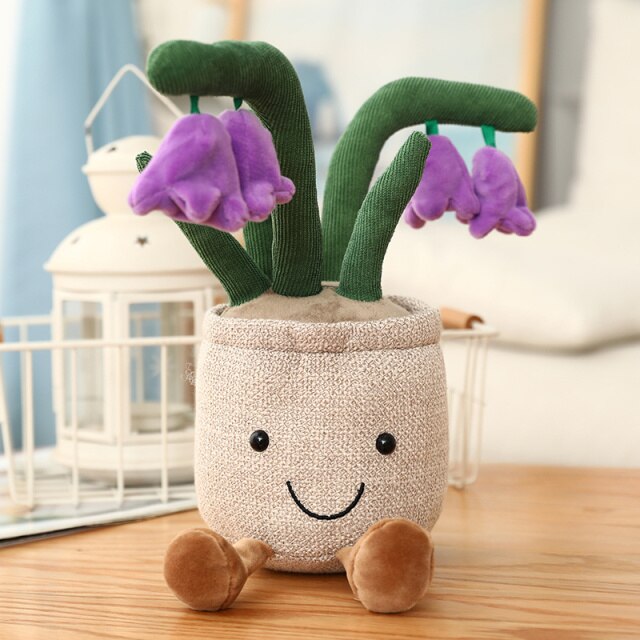 Maliben | Fuzzy Fella Flower Pot Plush