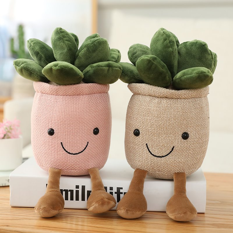 Maliben | Buddy Moonstones Flower Pot Plush
