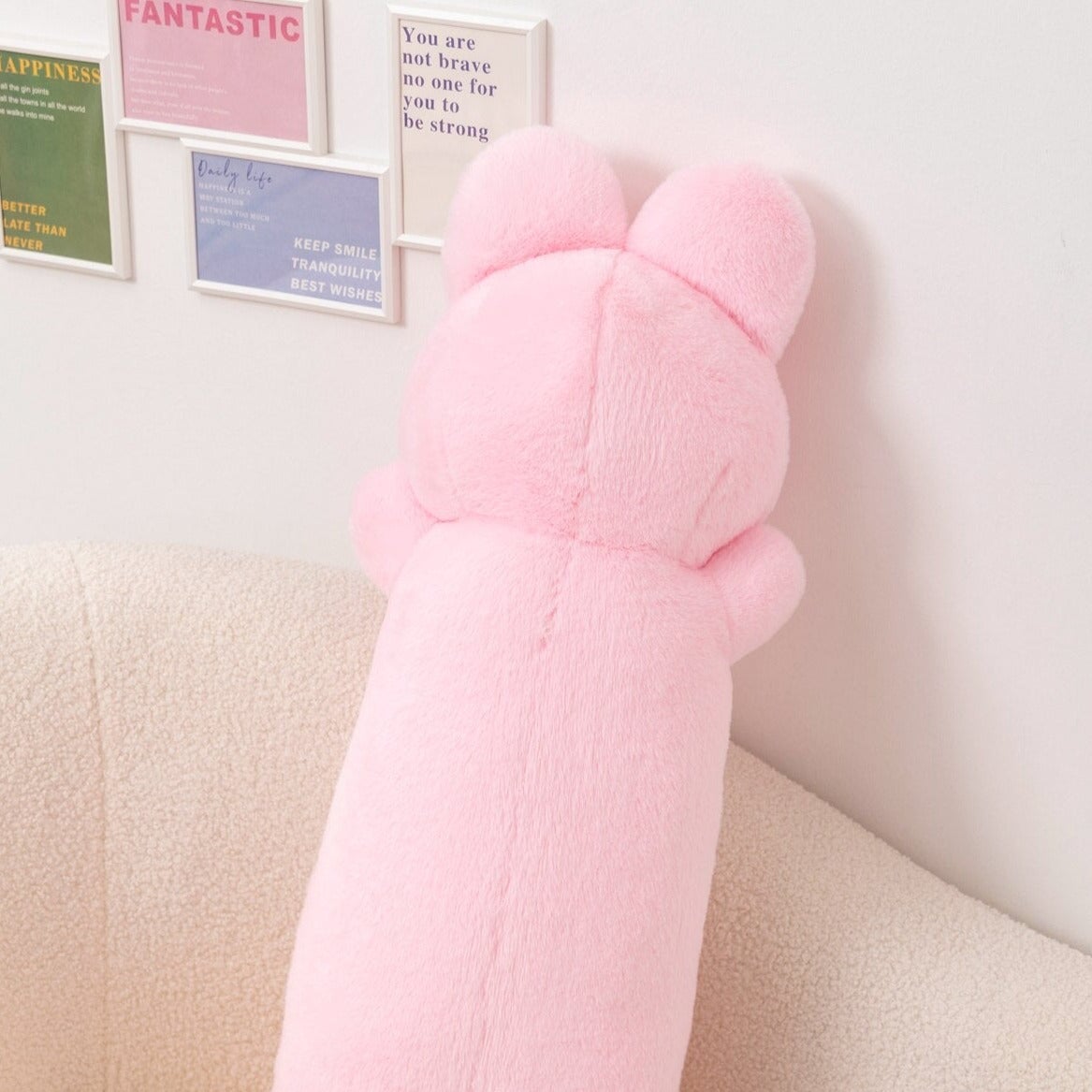 Maliben | Buttons The Fluffy Pink Bunny Plushie