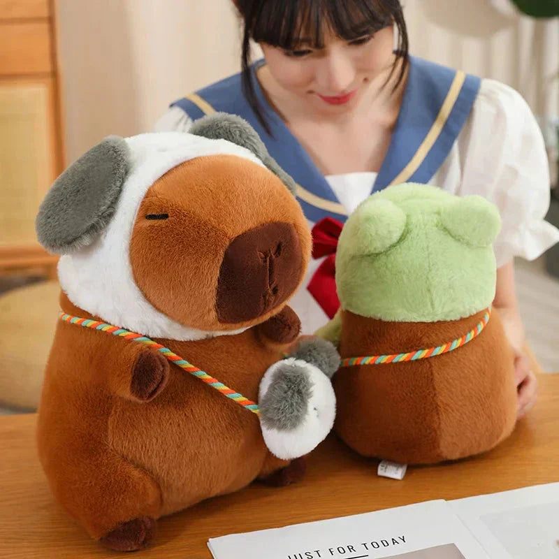 Maliben | Capybara Frog Besties Costume Plush