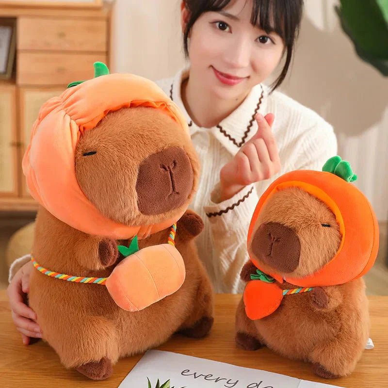 Maliben | Capybara With Vegetable Hats Plushie