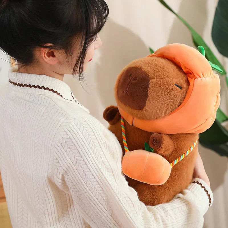 Maliben | Capybara With Vegetable Hats Plushie