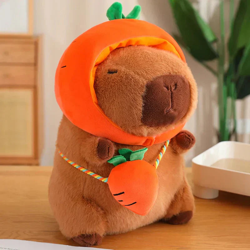 Maliben | Capybara With Vegetable Hats Plushie