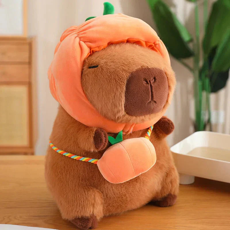 Maliben | Capybara With Vegetable Hats Plushie