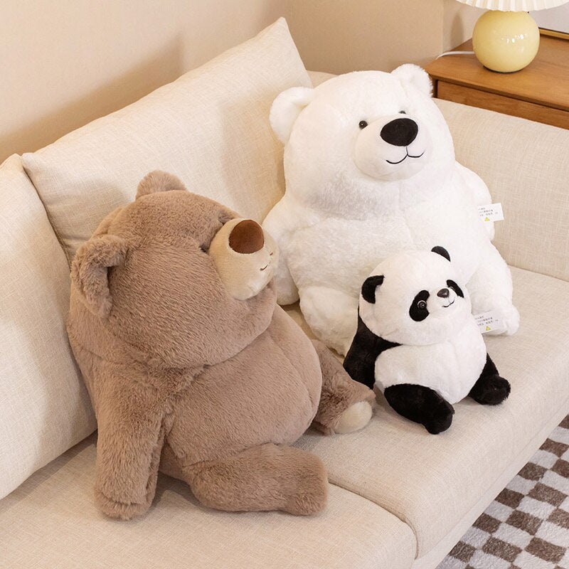 Maliben | Chonky Fat Bear Panda Polar Bear Plushies