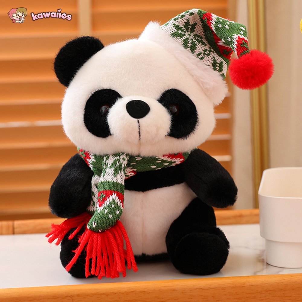 Maliben | Christmas Santa Panda Plushies
