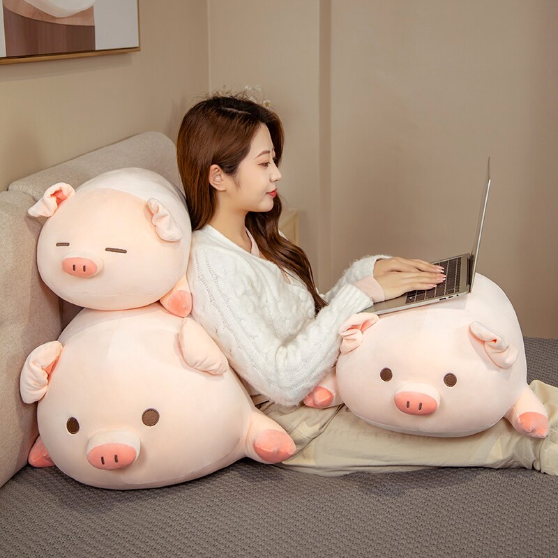 Maliben | Chubby Chonky Pink Piggy Plushies | New