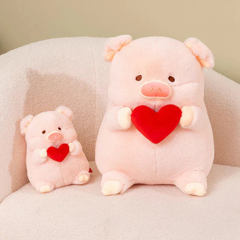 Maliben | Chunky Love Heart Piggy Plushie