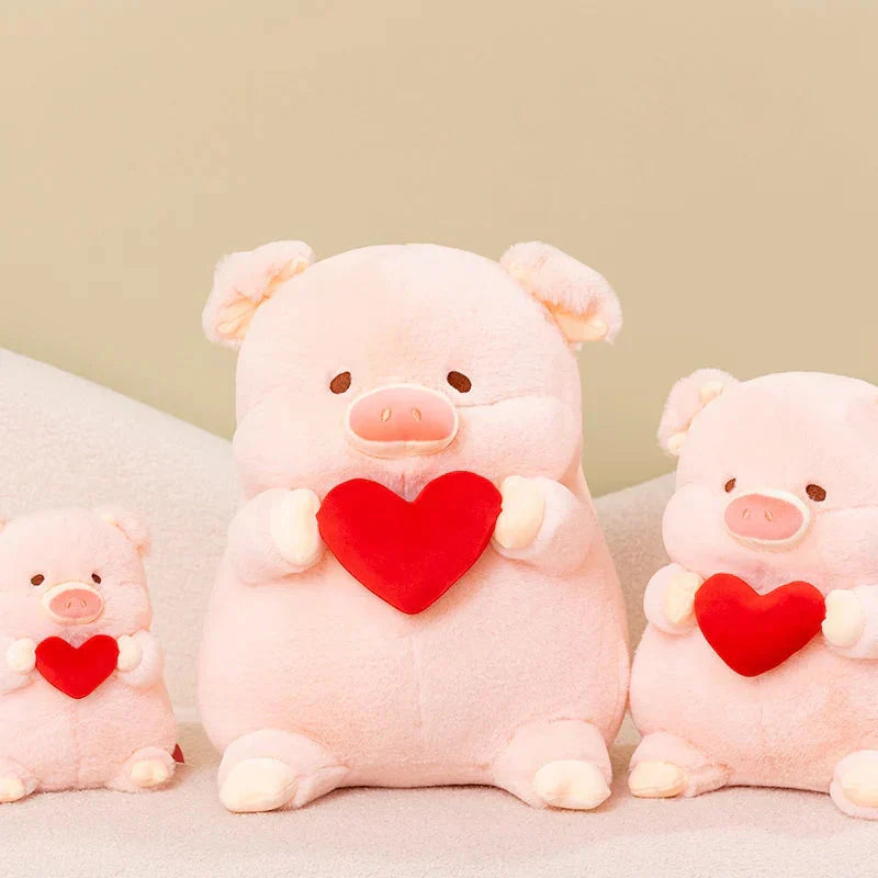 Maliben | Chunky Love Heart Piggy Plushie