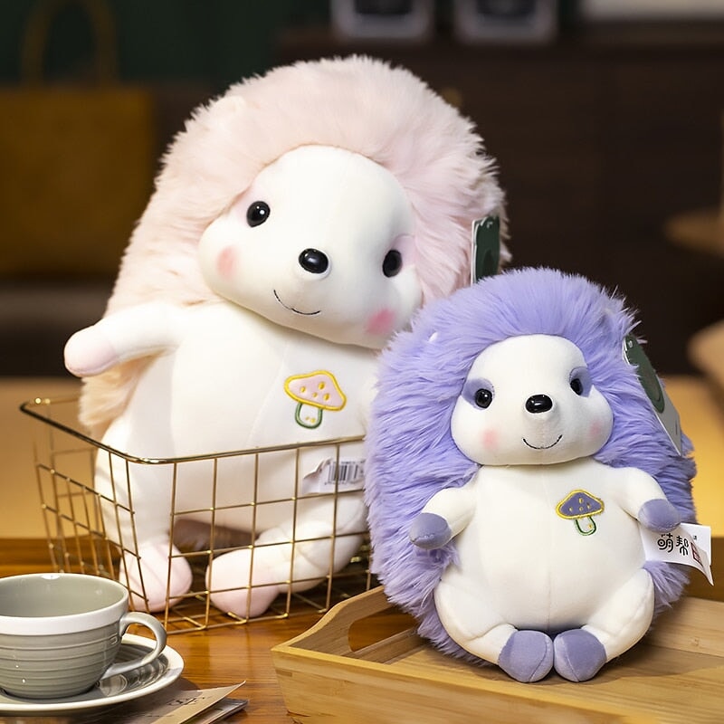 Maliben | Colorful Sitting Hedgehog Family Plushies