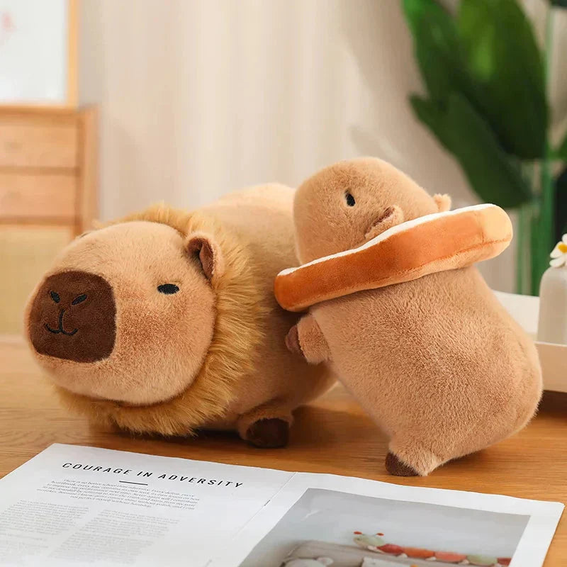 Maliben | Cosplay Laying Capybara Animal Plush