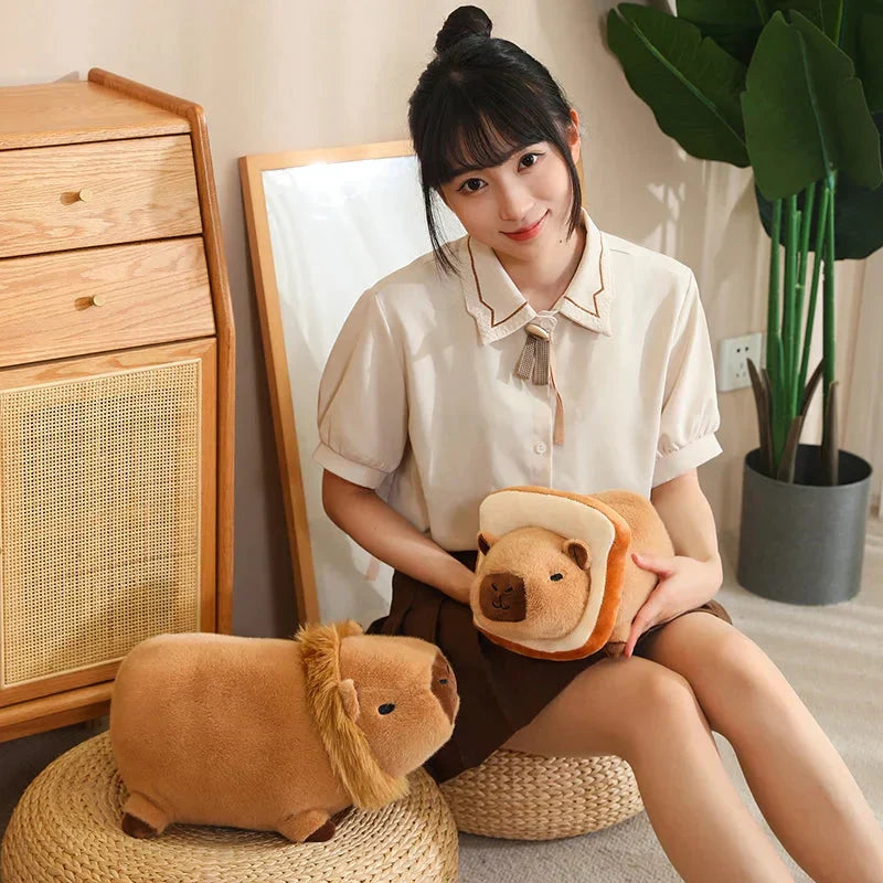 Maliben | Cosplay Laying Capybara Animal Plush