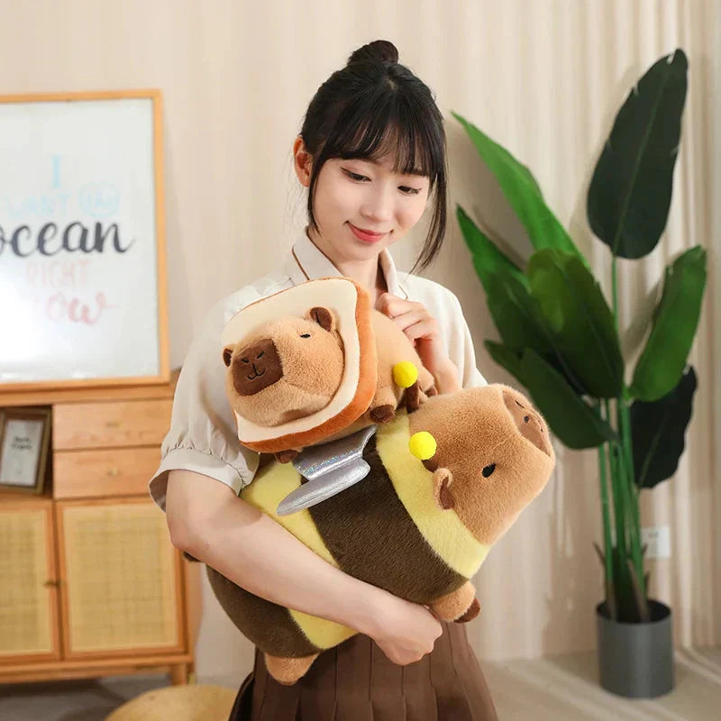 Maliben | Cosplay Laying Capybara Animal Plush
