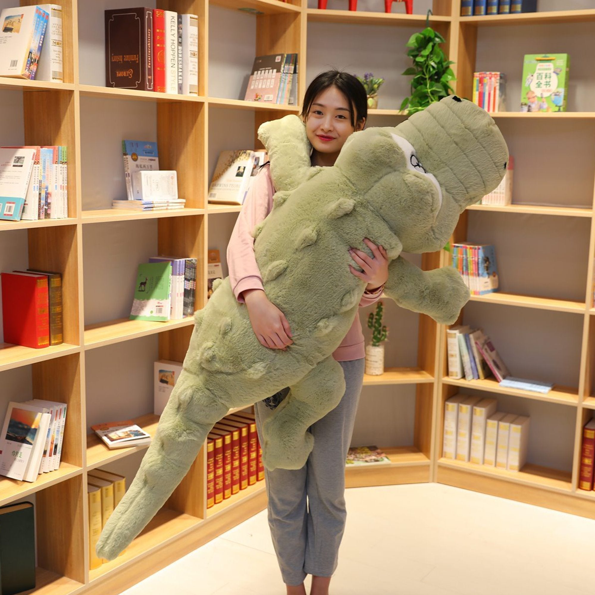 Maliben | Giant Crocodile Companion Plush