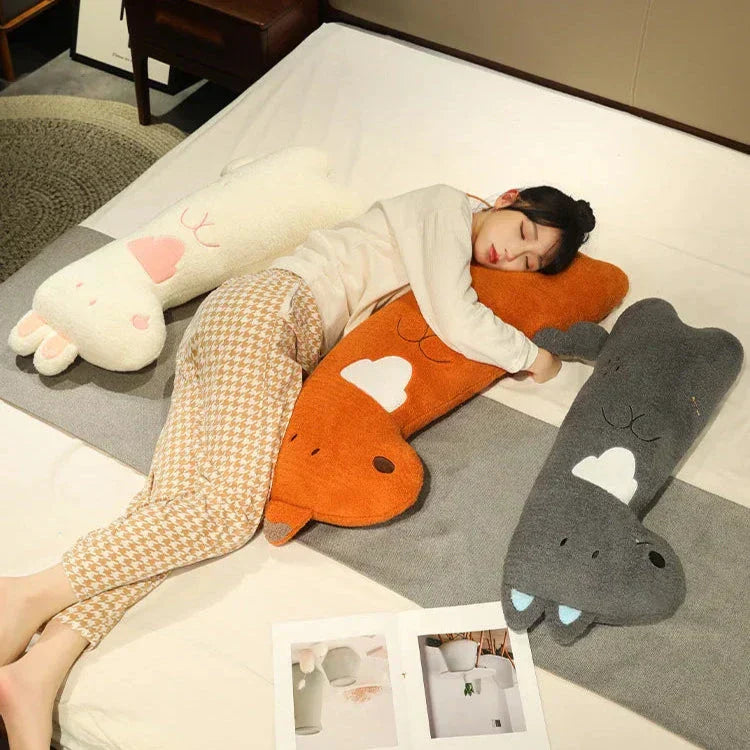 Maliben | Cuddly Bunny Fox Wolf Long Pancake Plushies