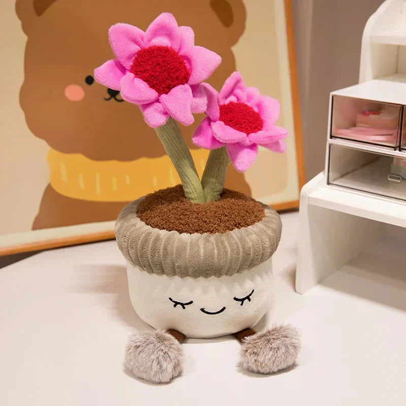 Maliben | Cute Cactus Flower Plant Plushie