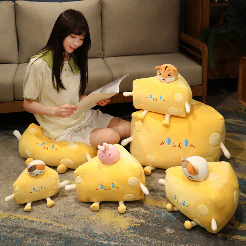 Maliben | Cute Cheese Block Plushie