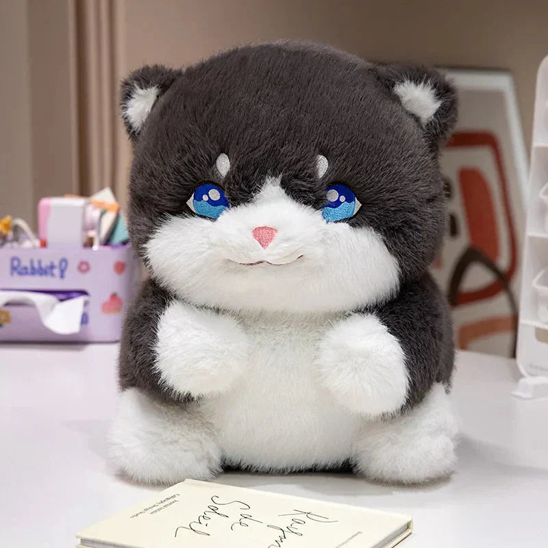 Maliben | Cute Chubby Gray Ginger Cat Plushies