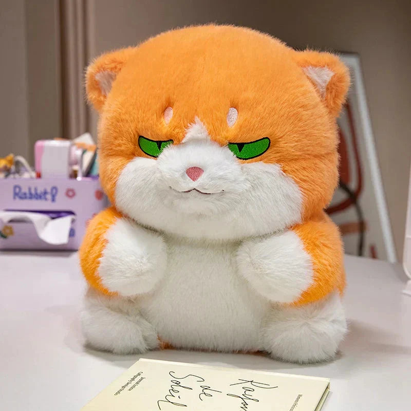 Maliben | Cute Chubby Gray Ginger Cat Plushies