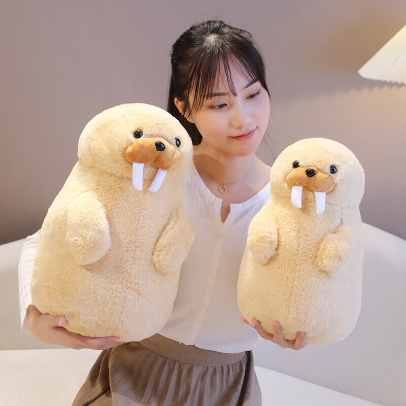 Maliben | Cute Fluffy Penguin Walrus Plushies